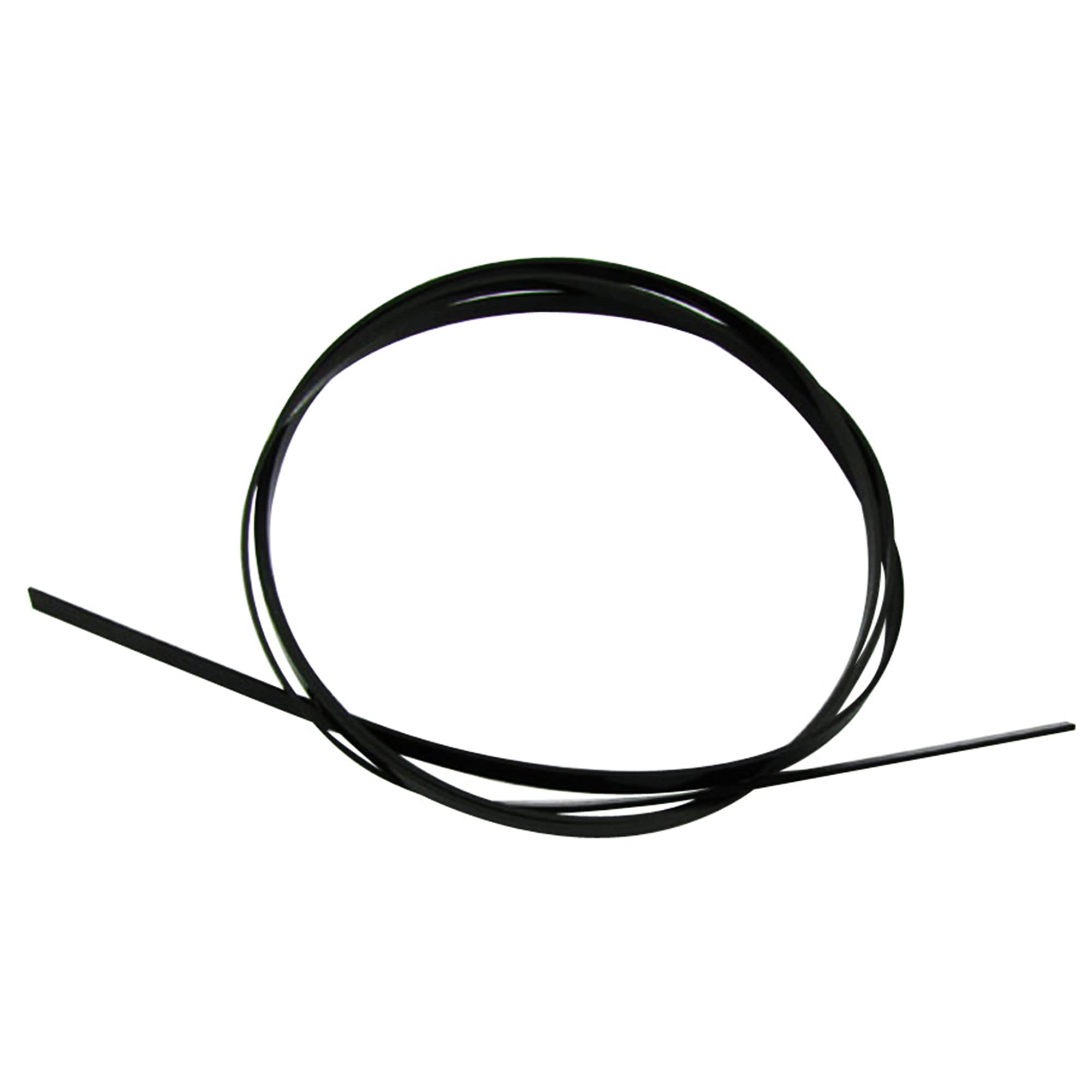 Musiclily Plastic Guitar Binding 1650 * 6 * 1.5mm,Black