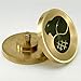 Brass Fidget Spinner Caps Upgrade Set EDC Metal Center Buttons for 608 and R188 Bearings by Bever Products