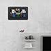 Wireless Weather Station, Houzetek S657 Indoor Outdoor Thermometer Color Home Alarm Clock with Temperature and Humidity Monitor, Large Display Digital Tabletop Hygrometer Outdoor Sensor, USB Port