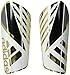 adidas Performance Ghost Pro Shin Guards, White/Black/Iron Metallic, Medium