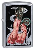 Zippo Lighter: Olivia De Berardinis Pin-up Girl Sizzle - Street Chrome 78450