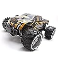 jj 1:16 Scale 2WD High Speed Remote Control Gold Off Road Racing Car Kids Gift Toys