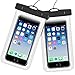 Universal Waterproof Case, Ranvoo Clear Waterproof Pouch Bag Fit for iPhone 7 6s 6 Plus SE 5S Note5,Galaxy s8 s7 s6 S5 S4 Note3/4 LG G5/G3 and Devices up to 6.0