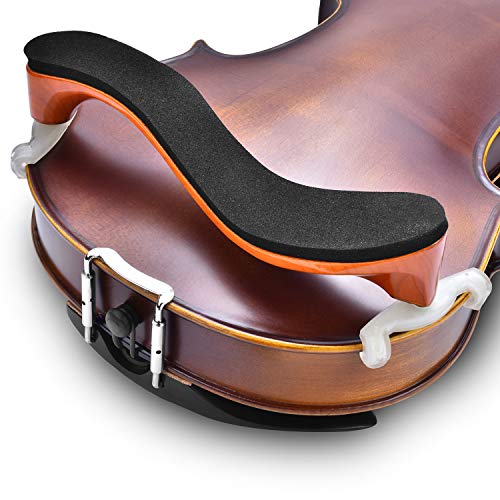 Violin Shoulder Rest for 3/4 and 4/4 Size, Healemo Shoulder Rest for Violin, Perfect for Beginners and Professionals