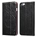 iPhone 6s Plus/6 Plus Case, Benuo [Vintage Book Series] [Card Holder] Genuine Leather Case [Ultra Soft], Folio Case Flip Cover with Stand Function for Apple iPhone 6s Plus/6 Plus 5.5 inch (Black)