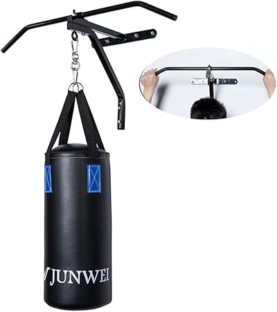 punch bag wall bracket with pull up bar