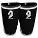 CHLC HOUSE Knee Sleeves (1 Pair) Free Gym Bag - Squat Knee Support & Compression for Powerlifting, Olympic Weightlifting, Crossfit, Bodybuilding - 7mm Neoprene - For Men & Women