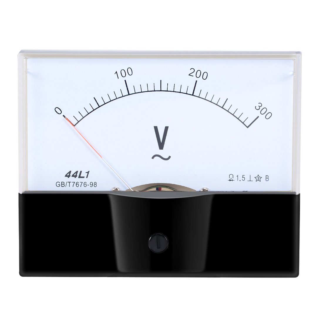 Sourcingmap AC 0-300V Analog Panel Voltage Gauge Volt Meter 44L1 1.5% Error Margin