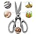 Muclipkot Ultra Sharp Premium Heavy Duty Multi-Functional Shears (black)