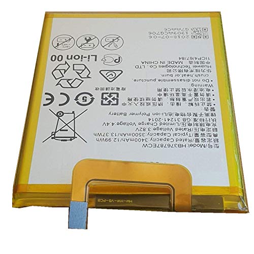 Replacement Battery Compatible for Honor V8 HB376787ECW Authentic Battery 3500mAh - Thumbnail 4
