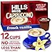 Hills Bros French Vanilla Cappuccino, Single Serve Cups, 12 Count