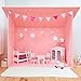 Olivia's Little World - Princess White Table and 2 Chairs Set with Cushions | Wooden 18 inch Doll Furniture