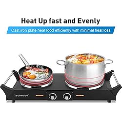 Techwood 1800W Hot Plate Portable Electric Stove