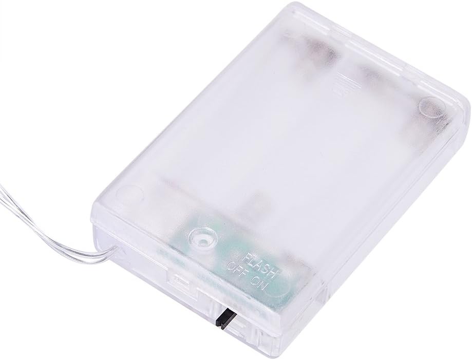 XianghuangTechnology Cotton Ball Lights LED Fairy Lights Battery Powered String Lights for Wedding Garden Decor (20 Lights,330cm) - Image 5