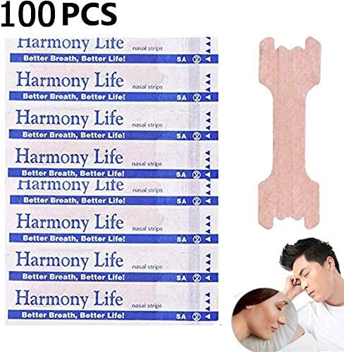 Disposable Breathe Right Nasal Strips Large (66 x 19mm) Anti Snoring Strips to Stop Snore(100pcs)