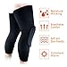 Lepfun A7000 Crash Proof Basketball Knee Pads with Antislip Pads Support ，（1 Pair） Long Leg Sleeve Protector Gear (XL)