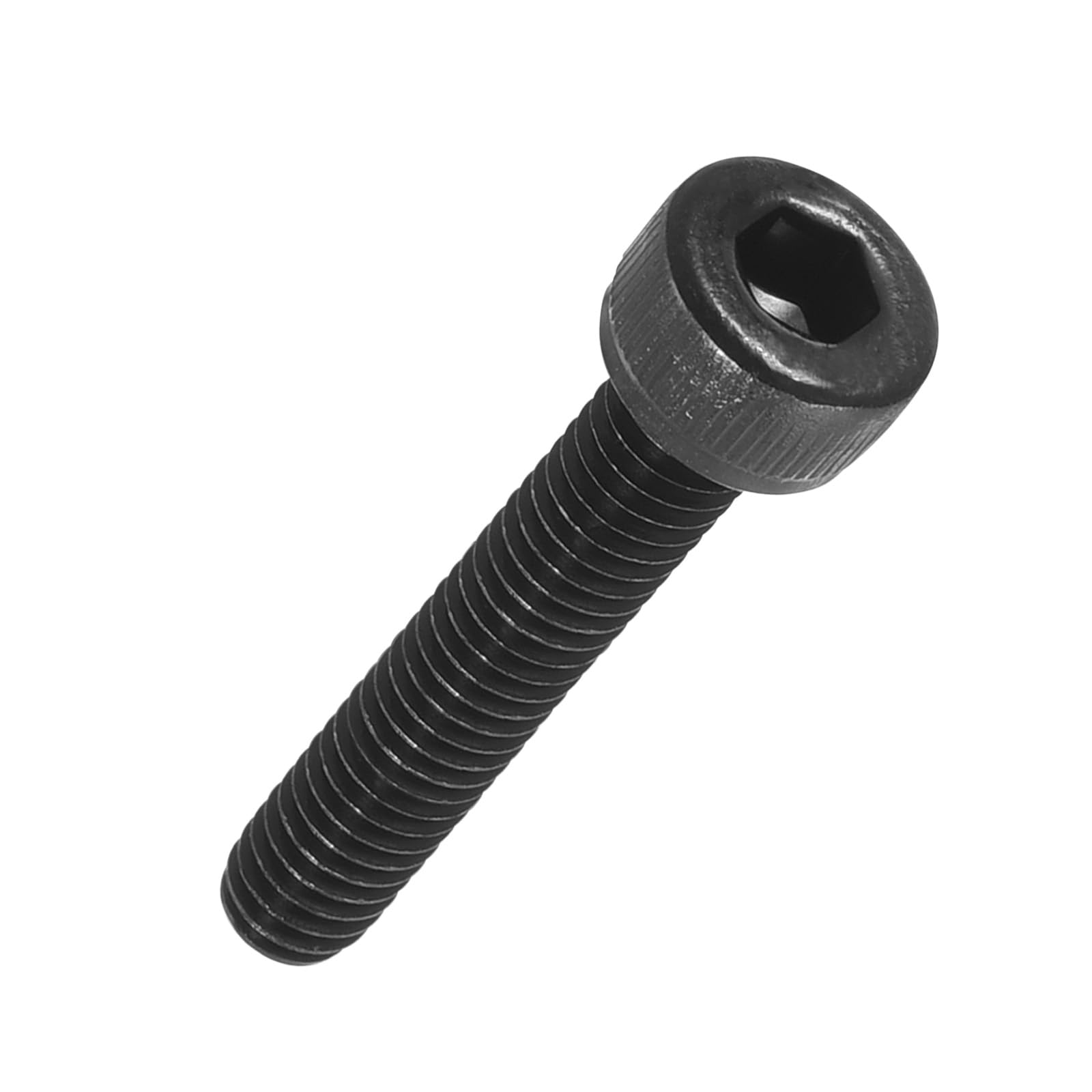 Kozelo 50pcs Socket Head Cap Screws - [M4-0.7 x 22mm] Alloy Steel Black Oxide Grade 12.9 Internal Hex Screw Full Thread for Industrial & Machinery Use, Black