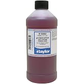 Taylor Technologies Phenol Red pH Indicator (for Midget &amp; Slide comparators), 16 oz R-1003J-E