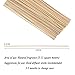 Whaline 120 Pieces Reed Diffuser Sticks Wood Oil Rattan Diffusers Replacement use with Hosley Diffuser Glass Bottles, Diffuser Refills, Spa, Aromatherapy (24 cm / 9.45 inches)