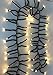 NEW! 12' Decorative Twinkle Cluster Lights, Warm White LED Bulbs with 50,000 Hour Life!! 8 Lighting Mood Scenes with a Click (Twinkle, Flash, Steady, Waves, Fade, More), Indoor/Outdoor, Year-Round Use