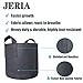 JERIA 8-Pack 5 Gallon Grow Bags, Aeration Fabric Pots with Handles (Black)thumb 2