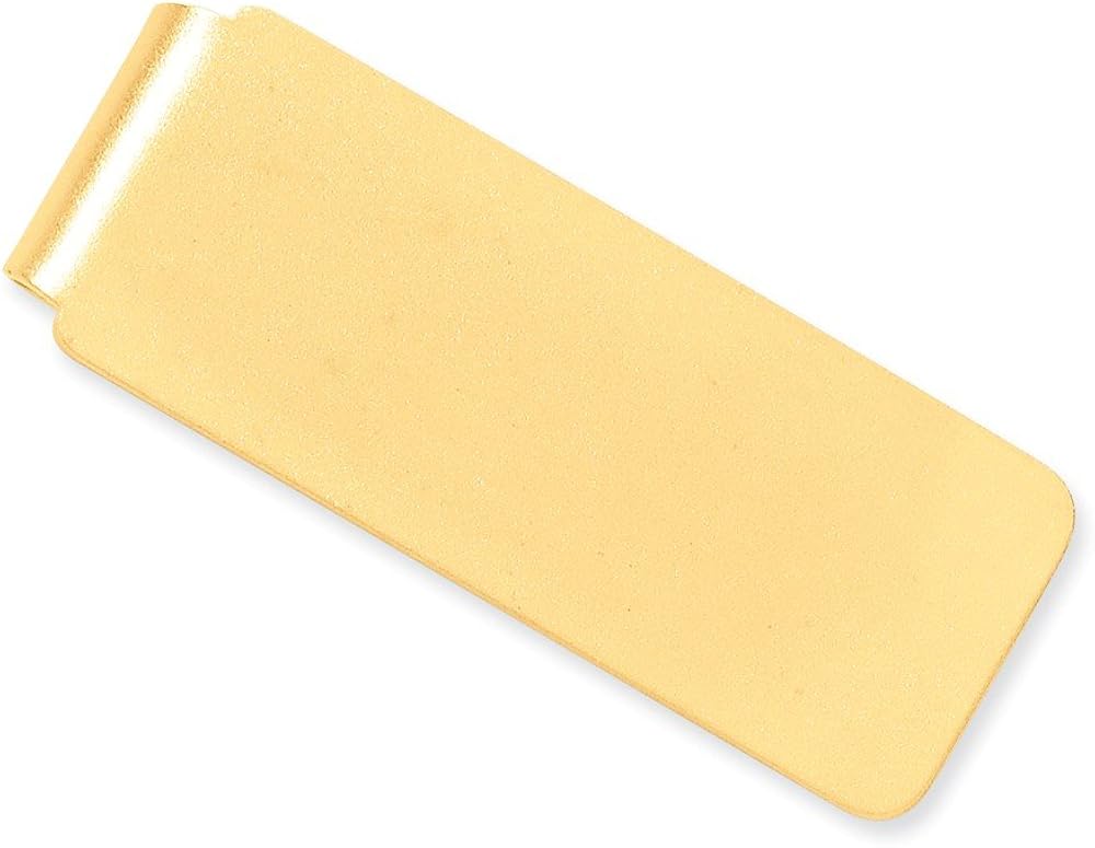 14k Solid Gold Money Clip 2448A Jewelry