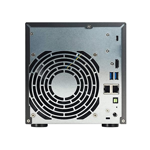 Asustor AS6404T + AS-RC13 Remote | 1.5GHz Quad-Core, 8GB RAM | Personal Private Cloud | Home or Business Data Media Server | Network Attached Storage (4 Bay Diskless NAS) - Image 7