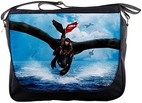 How to Train Your Dragon Shoulder Messenger Bag Satchel for School College Work Collectible