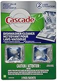 Procter & Gamble Cascade Auto Dishwasher Cleaner, 2 Packs