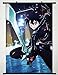 Sword Art Online Home Decor Anime Cosplay Wall Scroll Poster Kirigaya Kazuto/Kirito 23.6 X 35.4 Inches-126