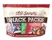 180 Snacks Gluten Free Fruit & Nut Clusters Healthy Snack Packs (6 bags)