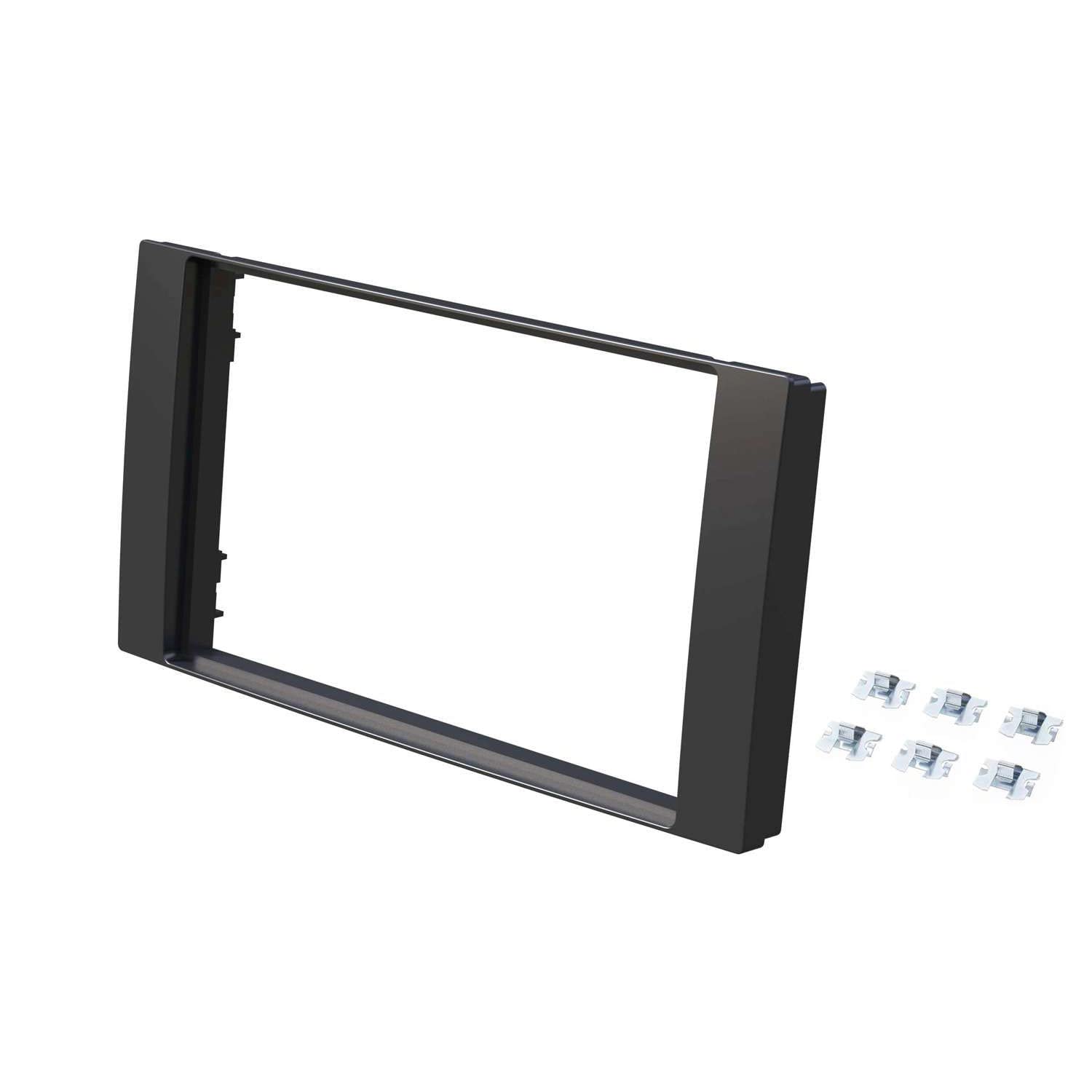 Audioproject A118 - Dash kit car stereo double din/dash kit/metra double din dash kit compatible with: FORD C-Max Focus Fiesta Fusion S-Max C-Max Kuga