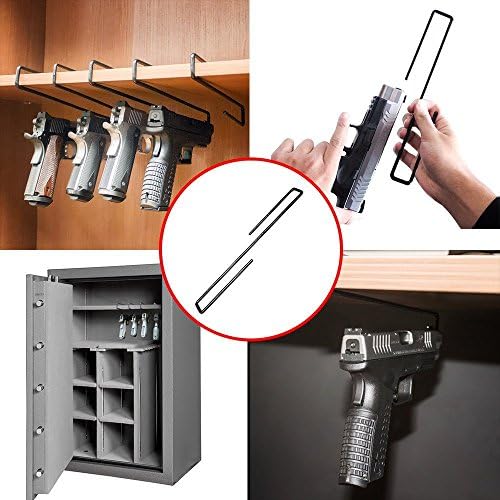 GERO Versatile Tactical Gun Racks, 10-Inch, 5-Count