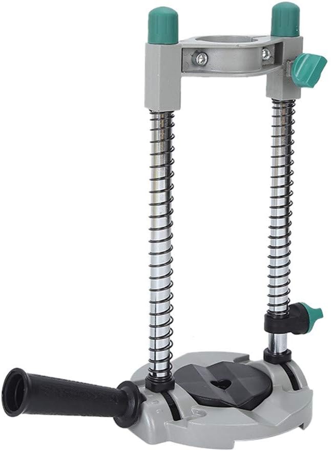 Electric Drill Holder,Lucoo Stand Drill Holder Drill Press Table for Drill Workbench Repair Positioning Bracket Workstation Guide for Electric Drill Drilling Collet 29x14 (Blue)