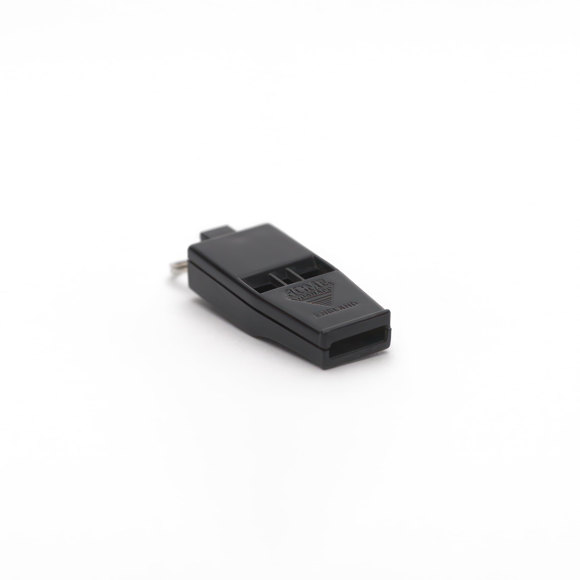 ACME Slimline Tornado Model 636 Pealess Whistle Black