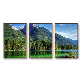 Framed for Living Room Bedroom Beautiful Nature Norway...