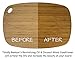 Totally Bamboo Nebraska State Shaped Serving & Cutting Board, Natural Bamboo