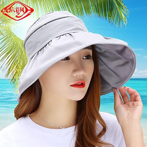 Summer Beach Cap Black Face Hats Uv Resistant Outdoor Visor Seaside resorts to collapse the cold wave caps