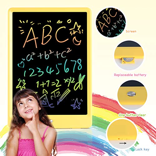 image for ORSEN Drawing Tablet 10 Inches LCD Writing Tablet,Magnetic Colorful Wr