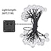 Beinhome Solar String Lights Decorative Outdoor 60 LED 36FT 8 Modes Waterproof Colorful Solar Globe String Lights for Garden, Patio, Yard, Party,Wedding Decoration