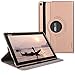 kwmobile Case 360° for Asus ZenPad 10 Z301ML/Z301MFL Case with stand - protective tablet cover with standing function in rose gold