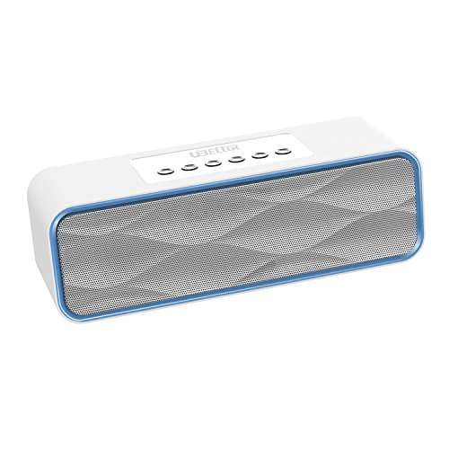 Bluetooth Speaker, Ubetter Audio Duo Portable Wireless Speaker,High-Definition Sound Quality for All Phones and Tablet (White)