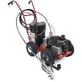 Pavement Line Striping Machine (Model# 4250 Part# 10003947) | Parking Lot &amp; Floor Striping | Powerful Engine | High &amp; Low Pressure | Fully Adjustable | Easy to Use | Durable Construction | Made in USA