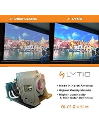 LYTIO   Lámpara de proyector para Optoma BL FP190E (bombilla Philips original)