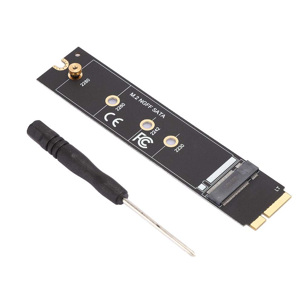 ASHATA Riser Card SSD Riser Card, Adapter Card, for 2012 Solid-State Hard Disk Riser Card A1465 A1466