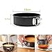 Gabkey 7 inch Springform interlocking and leak-proof seal carbon Cake Springform Pan
