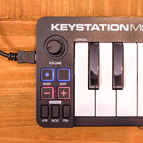 4 M+Audio+Keystation+Ultra+Portable+Keyboard+Controller