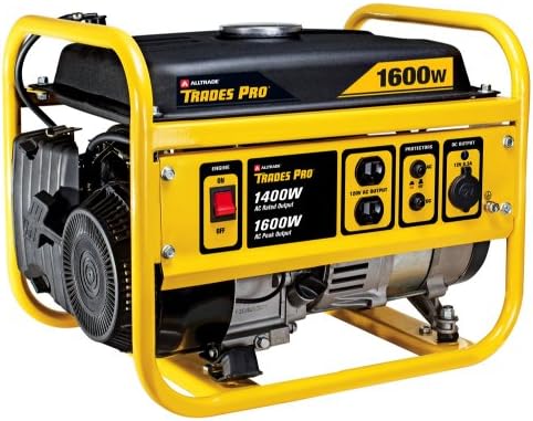 Tradespro - 1400W/1600W Gas Generator, Generators, Gasoline Powered Generators, (838016)