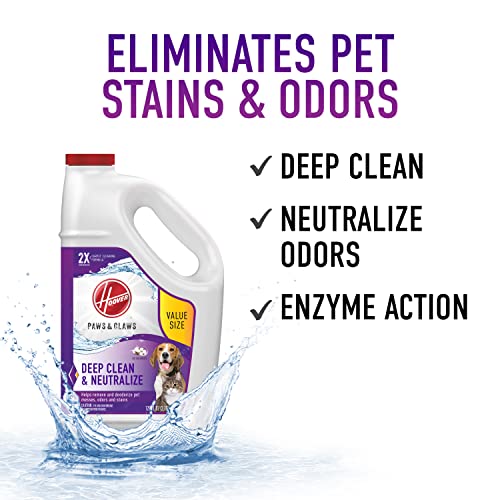 Hoover Paws & Claws Solution Bundle, Deep Cleaning Shampoo with Pet