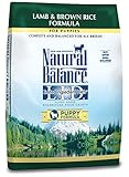 Natural Balance Puppy Formula L.I.D. Limited Ingredient Diets Dry Dog Food, Lamb & Brown Rice Formula, 12-Pound